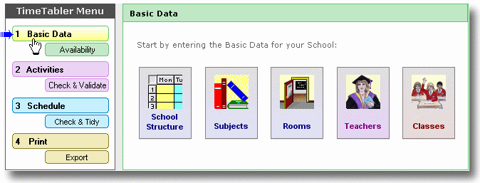 Main Menu