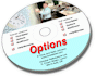 CD showing Options software